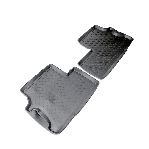 Ковры в салон Norplast/Unidec для Citroen Berlingo в кузове MF (1996-), Черный, задние, арт.NPL-Po-14-56