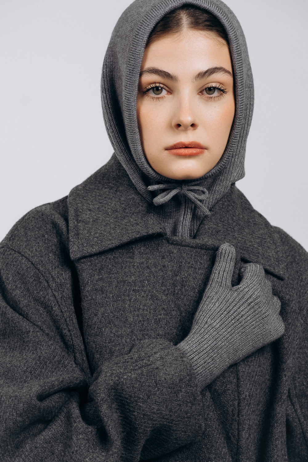 Балаклава из полушерсти