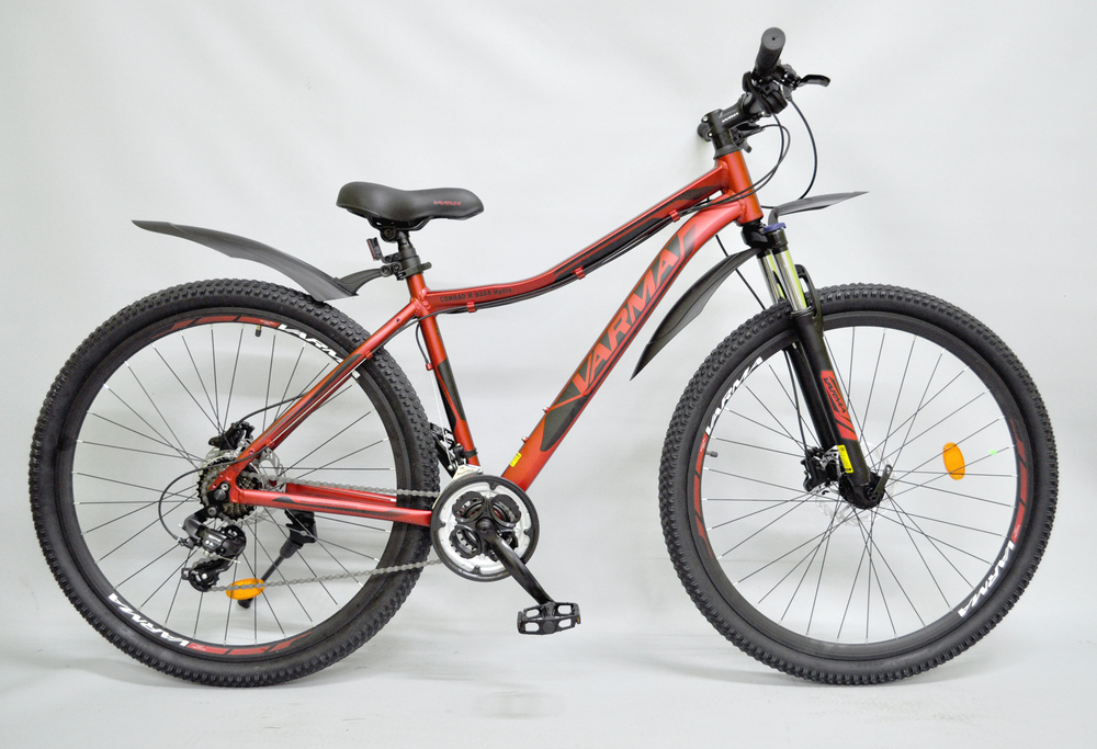 Велосипед 29" VARMA CONRAD H93DA Hydro чёрно-серый, рама 20, 21ск.