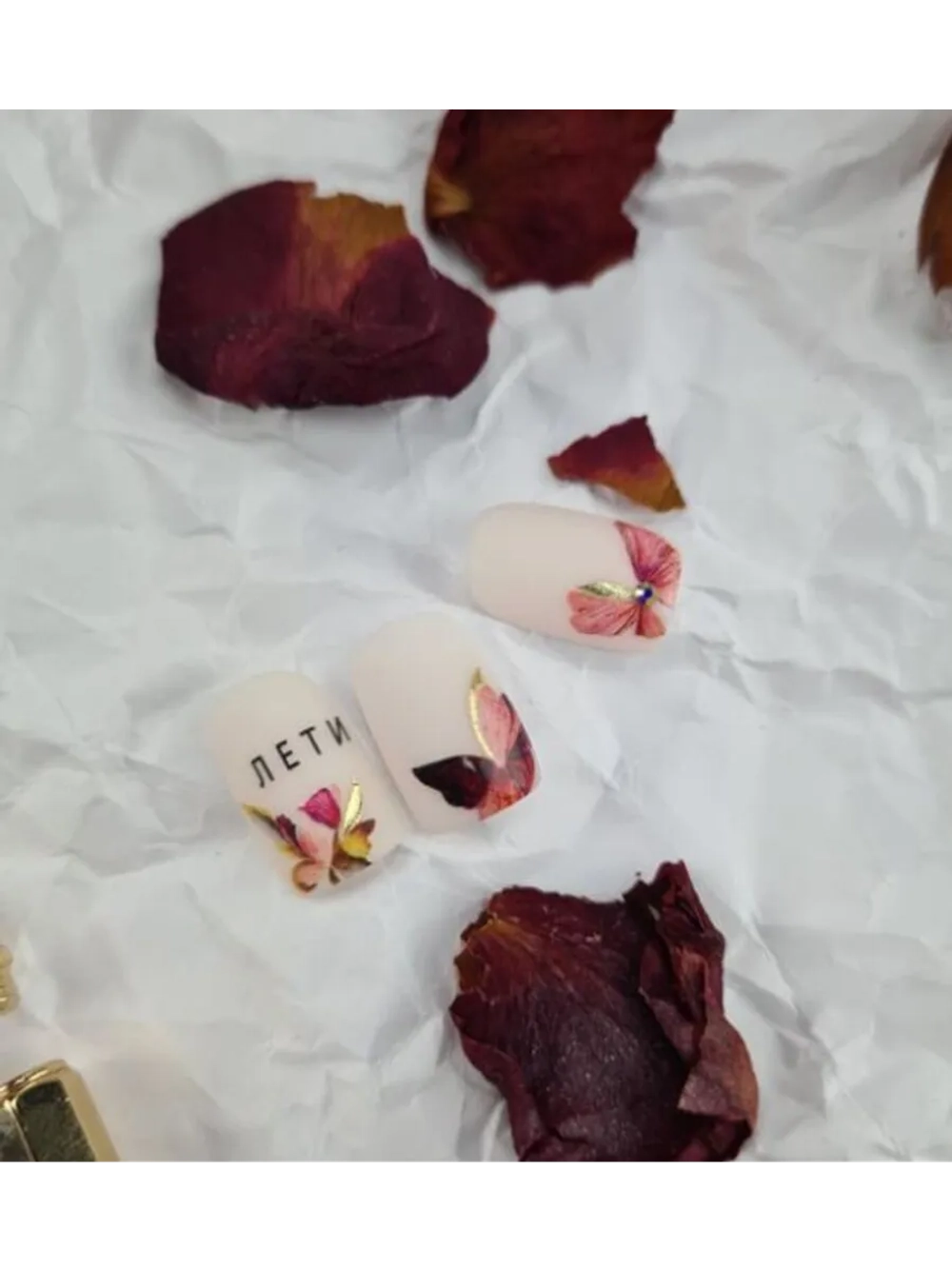 Lucky Rose Слайдеры наклейки для ногтей Foil 94