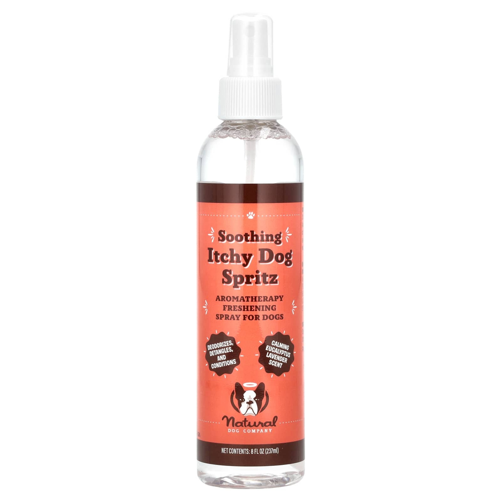 Natural Dog Company, Успокаивающий спрей для собак, зуд, 237 мл (8 жидк. унц.)
