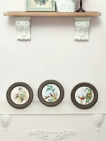 Картины на стену интерьерная на холсте 3 шт 17.5 см