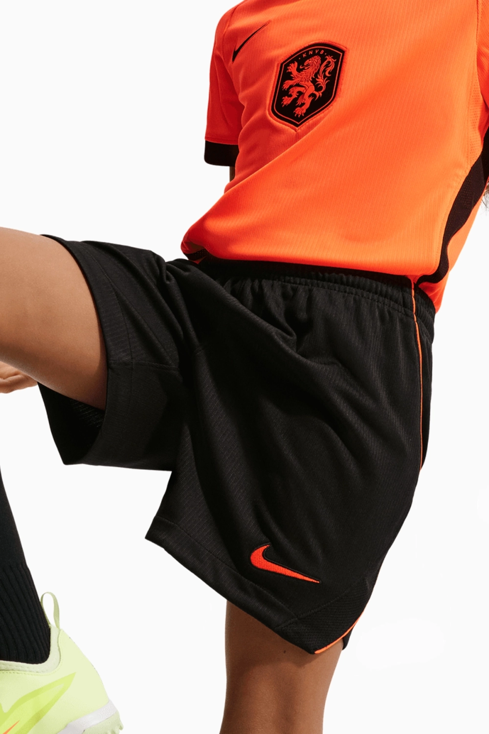 Шорты Nike Netherlands 2026 Home Stadium Junior - черный