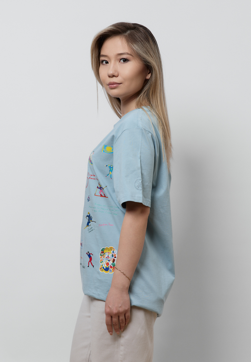 Футболка OLYMPIC CHILD LIGHT BLUE