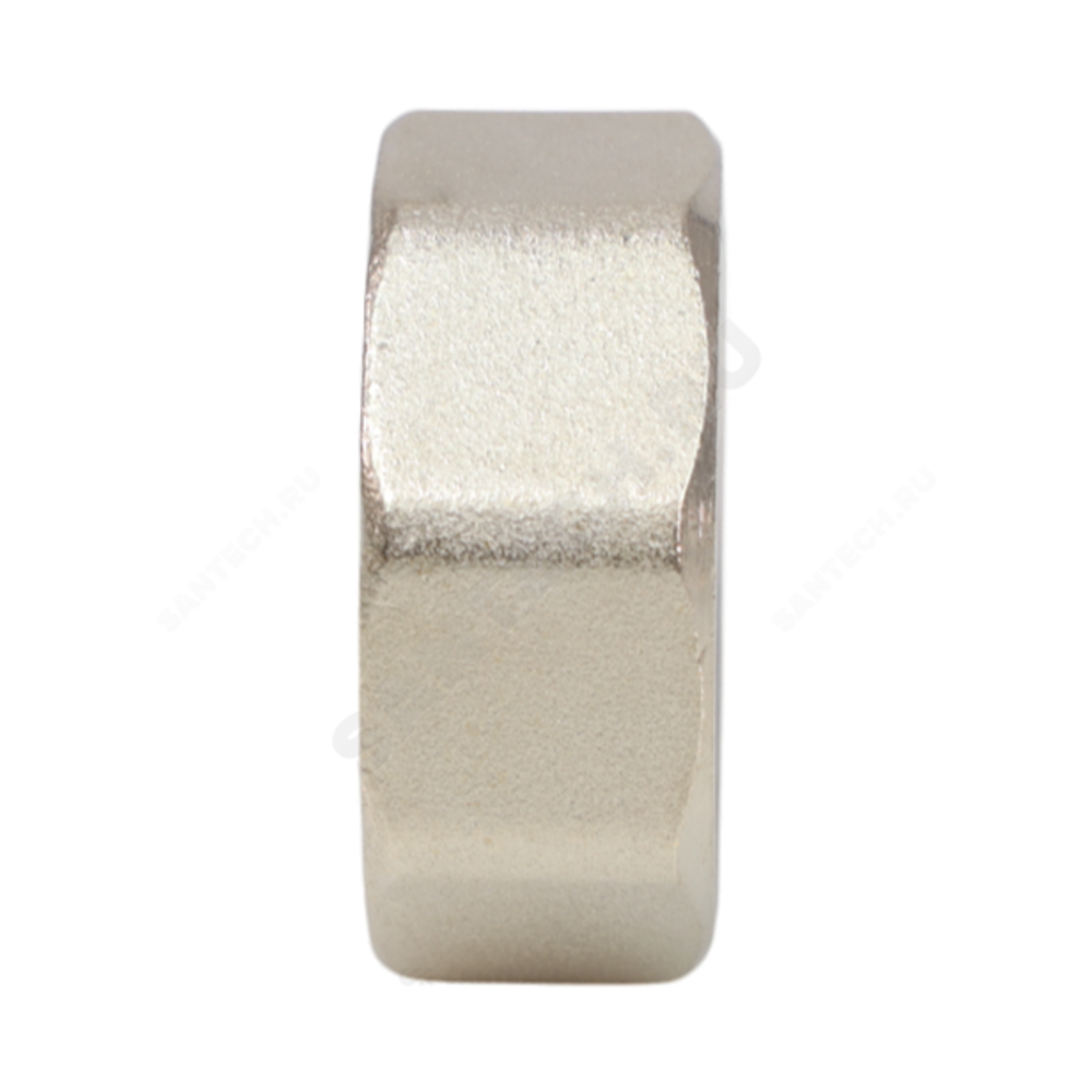 Заглушка латунь никель Ду 32 (1 1/4") ВР VALFEX VF.590.N.114