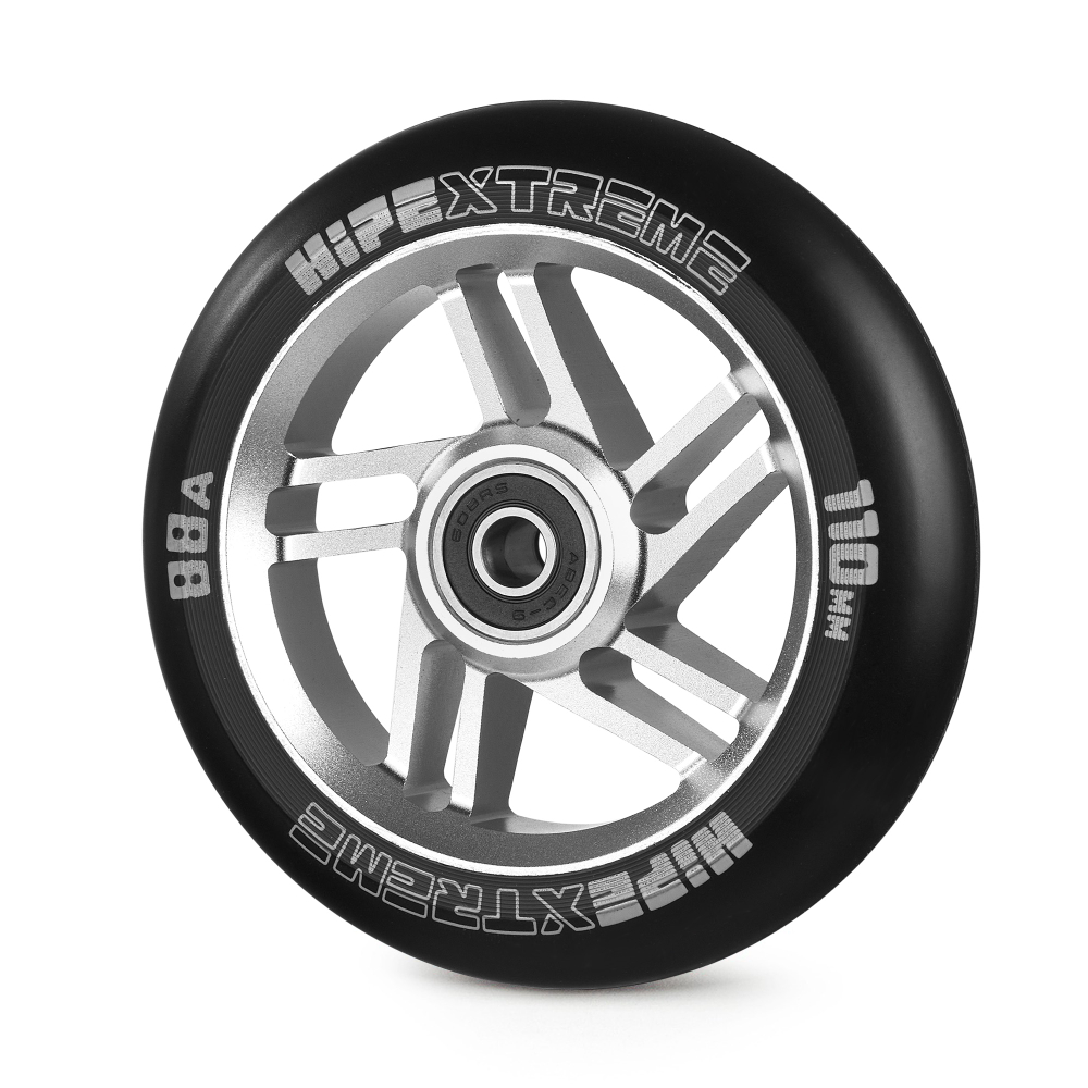 Колесо HIPExtreme H5 110*24 мм, серебро/черный