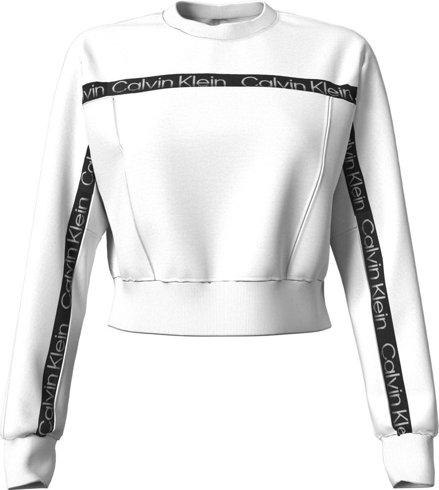 Женская Кофта теннисная Calvin Klein PW Pullover - bright white