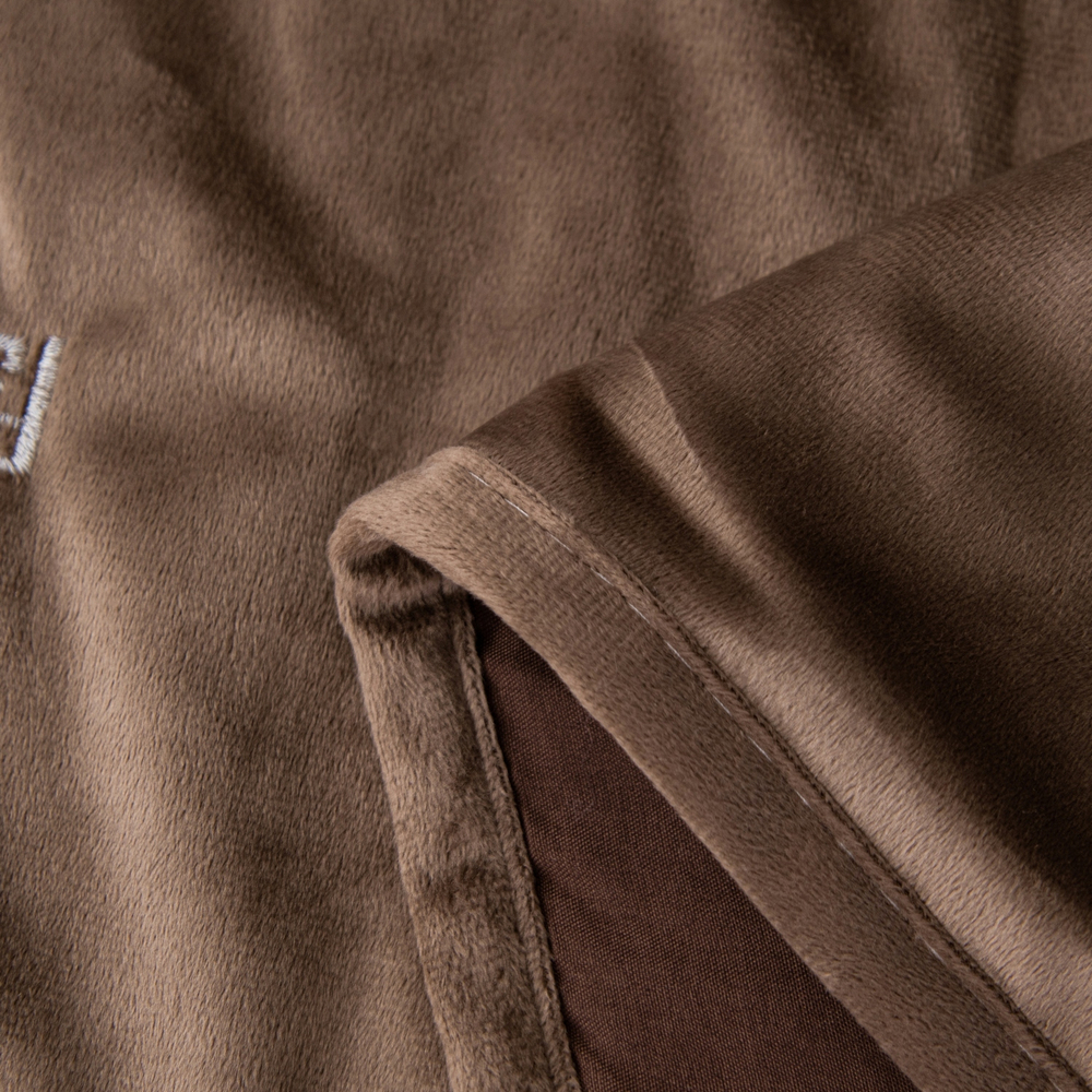 Велюровое покрывало Grande OVS012, размер 240*260, наволочки 50-70 2 шт