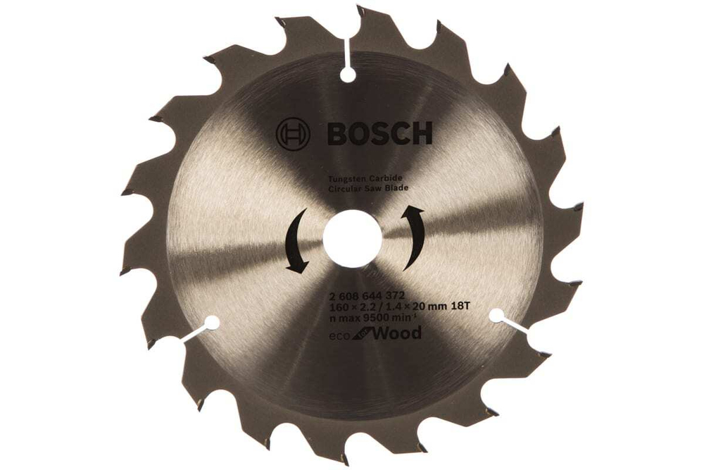 Пильный диск ECO WOOD (160x20 мм; 18T) Bosch 2608644372