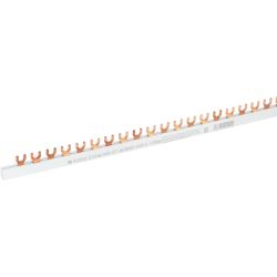 Шина соединительная ЭРА NO-224-620 FORK вилка 2Р 63А 1 метр 54 модуля | Шины соединительные и аксессуары