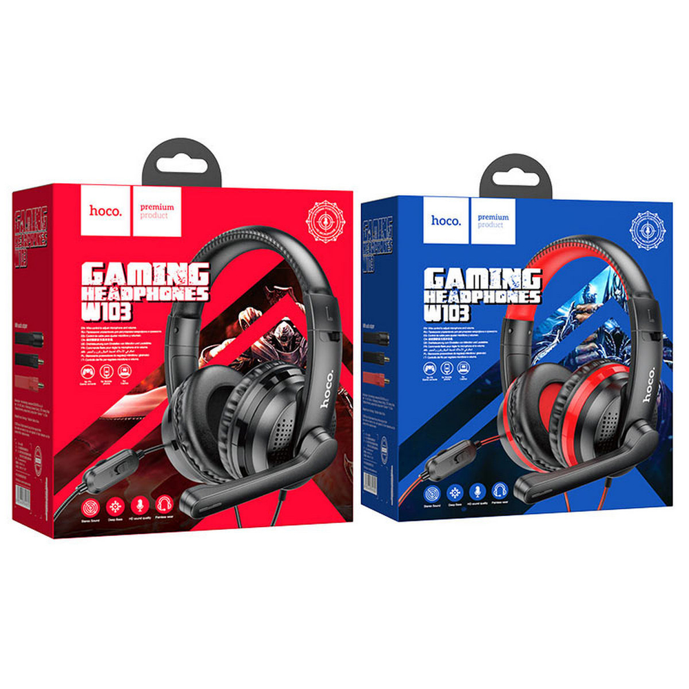 Наушники-гарнитура Hoco Gaming Headphones W103
