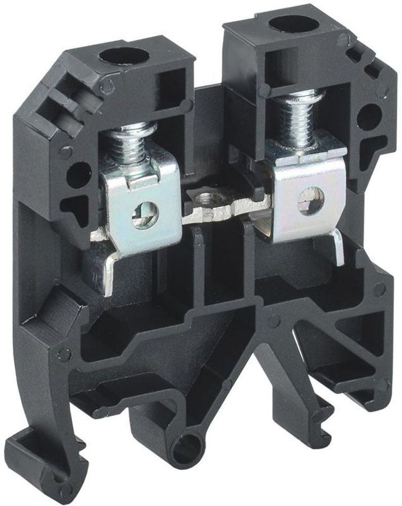 Клемма винтовая КВИ-6кв.мм черн. IEK YZN30-006-K02 Клемма винтовая КВИ-6кв.мм черн. IEK YZN30-006-K02