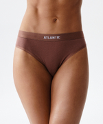 Трусы женские спорт Atlantic, набор из 3 шт., хлопок, фуксия + светлый капучино + светло-розовые, 3CLP-012