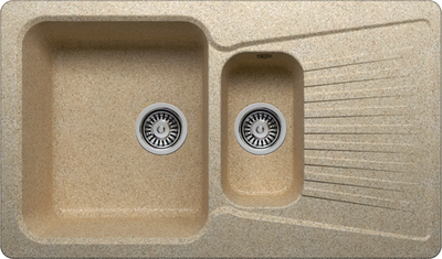 Мойка POLYGRAN F-18 песочный №302