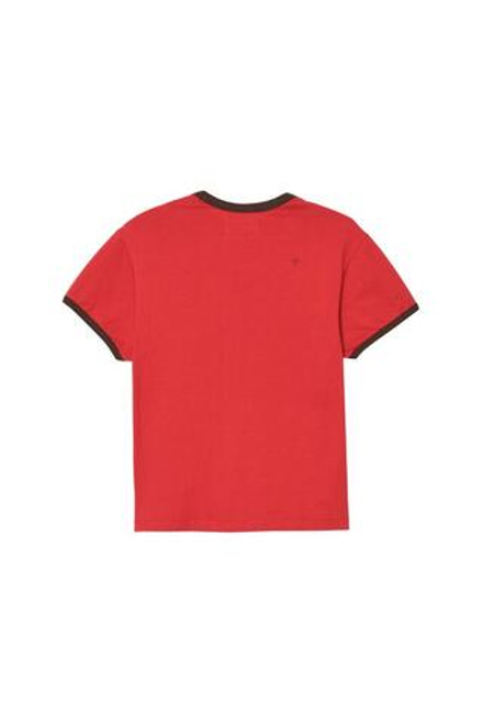 ZARA X BENITO ANTONIO ФУТБОЛКА УКОРОЧЕННОГО КРОЯ С КОРОТКИМИ РУКАВАМИ, КРАСНЫЙ