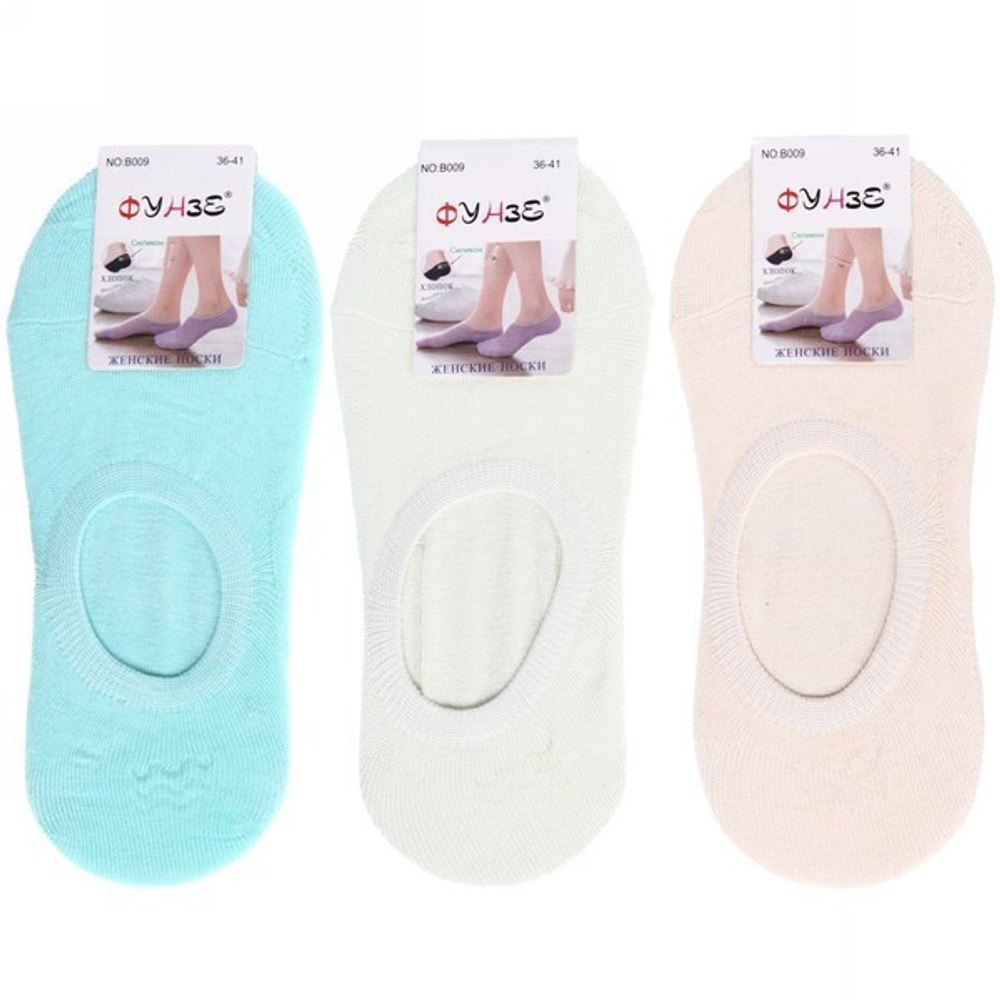 Носки-следки женские спортивные под кеды, 37-41р