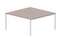 Составной стол Strike на 2 рабочих места 1580х1566х750мм (меламиновые аутлеты)