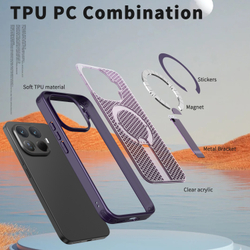 Прозрачный чехол Mesh Pro Magnetic Case для Xiaomi 15T Pro