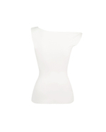 white asymmetric top