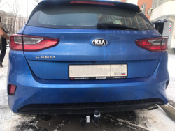 Фаркоп Oris на KIA CEED HB 2018- (паспорт и сертификат в комплекте,без электрики) 6763-A