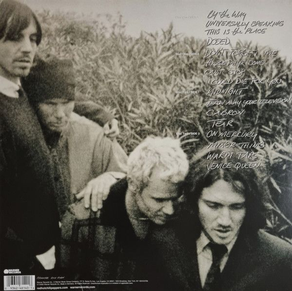 Виниловая пластинка Red Hot Chili Peppers By The Way
