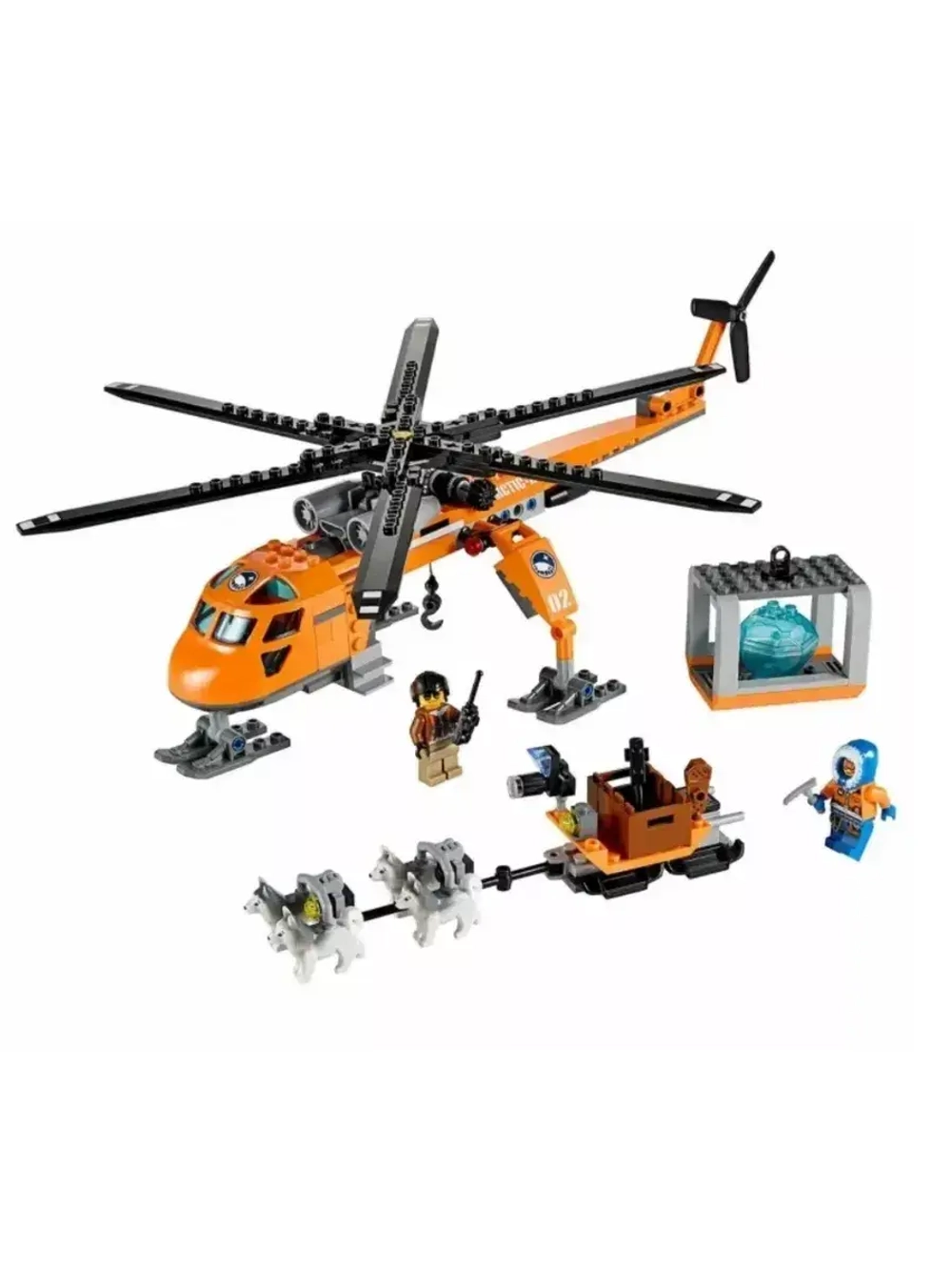 Конструктор Сити Арктический вертолёт 273 детали