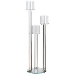 GAEM Подсвечник для 3-х свечей, L18 W18 H57,5 см