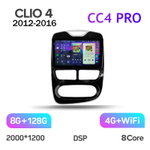 Teyes CC4 Pro 10,2" для Renault Clio 4 2016-2019