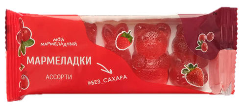 Мармелад на фруктозе мишки ассорти 60 г