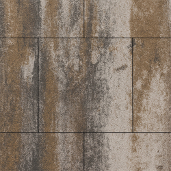 Тротуарная плитка КВАДРАТ 500х500 мм - Листопад гладкий Песчаник