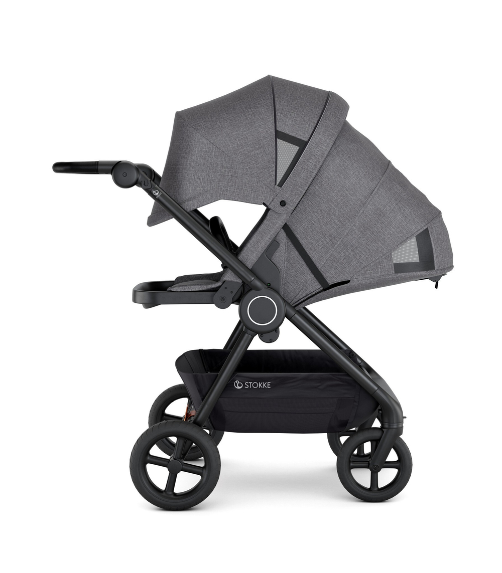 Коляска Stokke Beat, Черный меланж