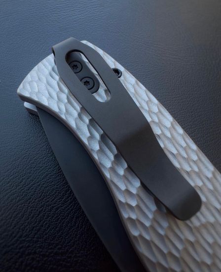 Нож автоматический Pro-Tech Emerson CQC7 лимитированная серия - рукоять фрезер. титан, сталь 154СМ