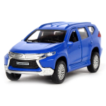 Модель ин. мет. "Mitsubishi Pajero sport" 12см, открыв двери, синий в коробка PAJERO-S-BU (Технопарк)