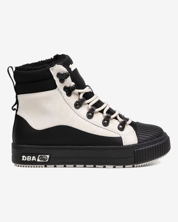 Кроссовки зимние BBL SB-01 MF WB черно-белые - фото 1