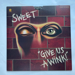 Винтажная виниловая пластинка LP Sweet Give Us A Wink (Япония 1976) (Без Оби)