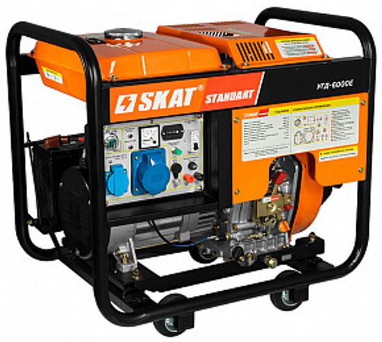 Дизельный генератор СКАТ УГД-6000Е