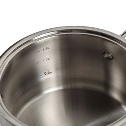 Кастрюля из нержавеющей стали Gipfel Cantata 1262 16 см/1,8 л