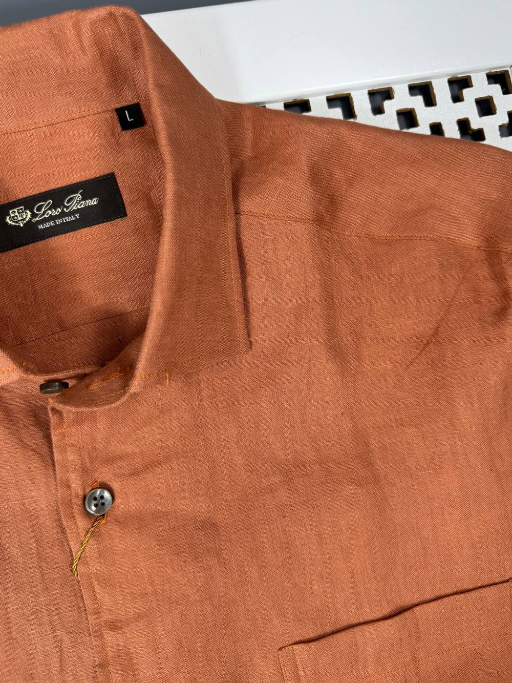 Льняная рубашка Loro Piana
