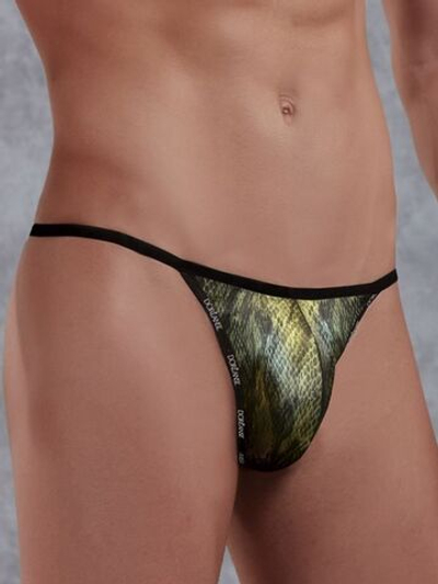 Мужские трусы-стринги Doreanse Alligator (Размер: M) (Цвет: зеленый)
