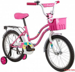 Велосипед NOVATRACK 18" TETRIS розовый
