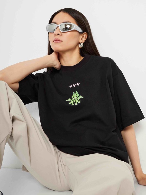 Футболка Tetris dragon silkscreen черная - фото 9