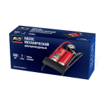 Насос ножной AVS FP02 с манометром