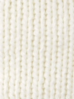 Шапка детская вязаная осенняя на завязках