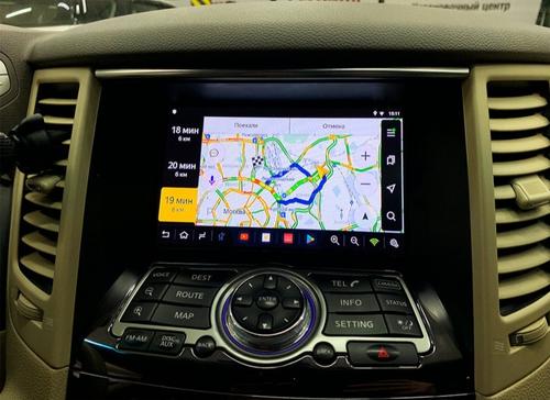 Мультимедиа блок с навигацией для Infiniti QX70, FX30d, FX37, FX50 2010-2016 - RDL-NIS-08IT на Android 12, Быстрая, Carplay, 4G SIM-слот