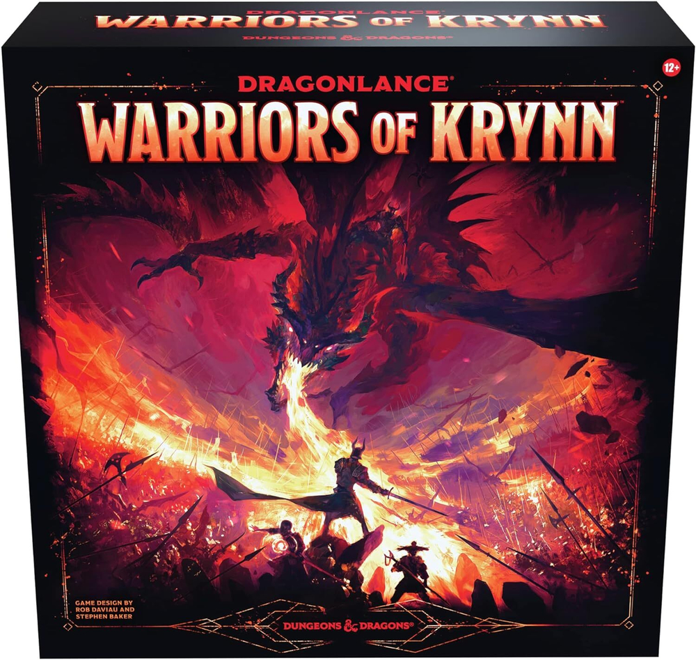 Dragonlance: Warriors of Krynn Board Game на английском языке