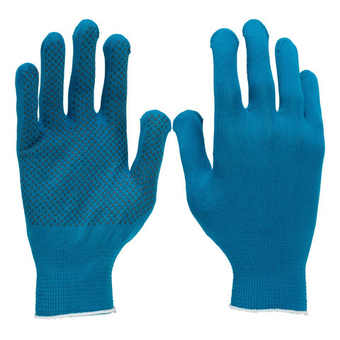 Перчатки в наборе, 5 пар, цвета в ассортименте, ПВХ точка, L, Palisad