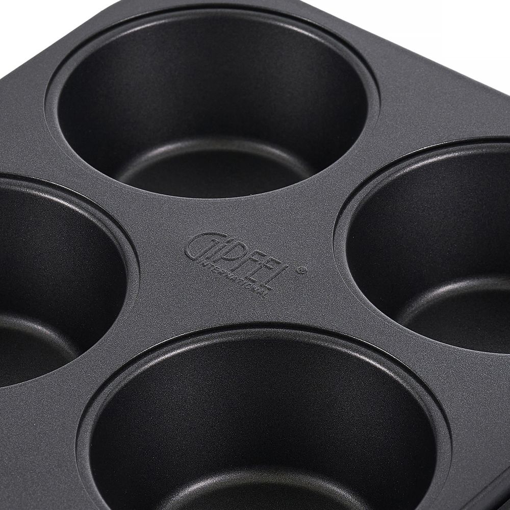Форма для выпечки маффинов Gipfel Maximus Black 52715 32x22х4 см