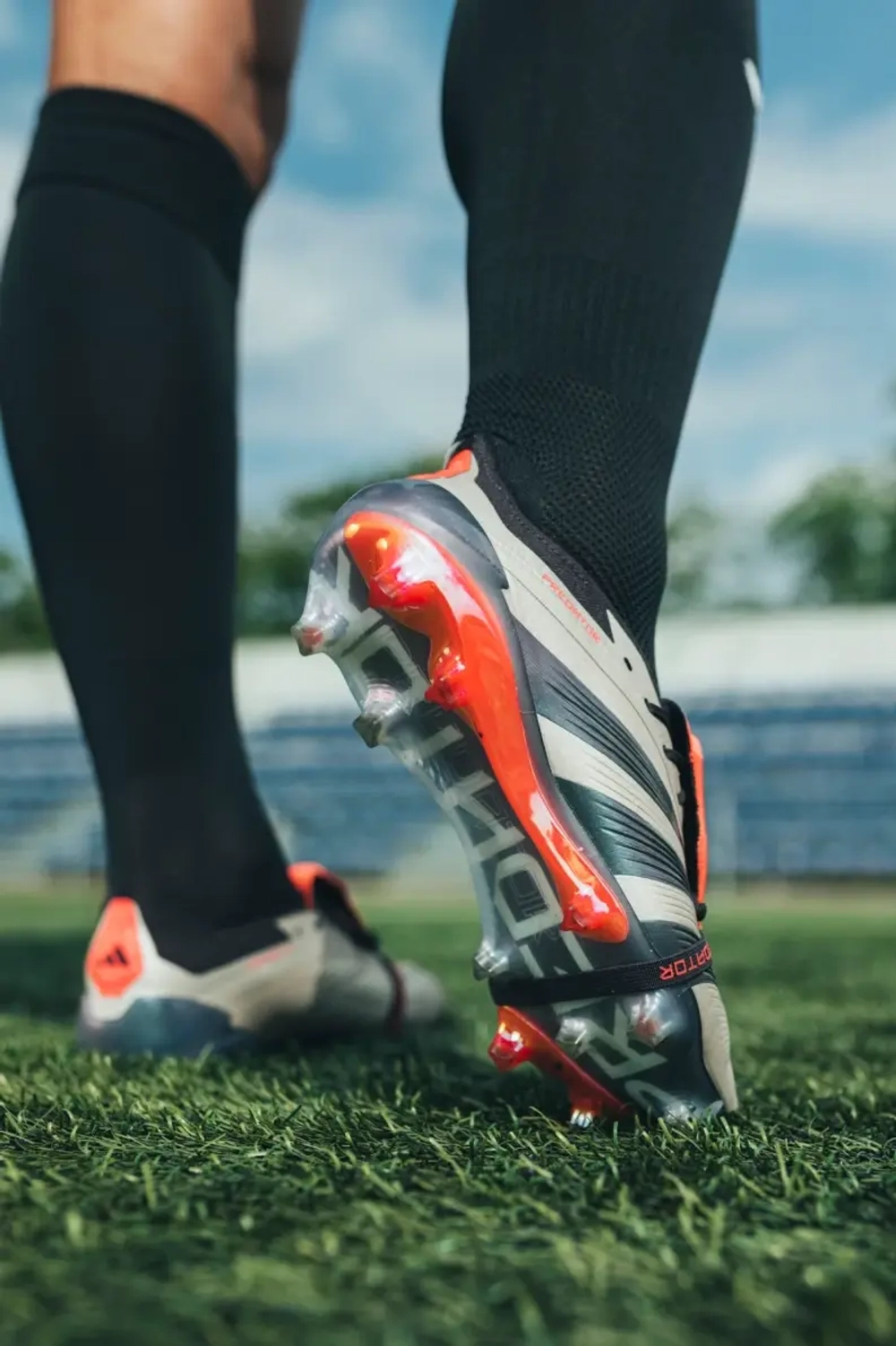 Бутсы adidas Predator Elite FT FG - серый