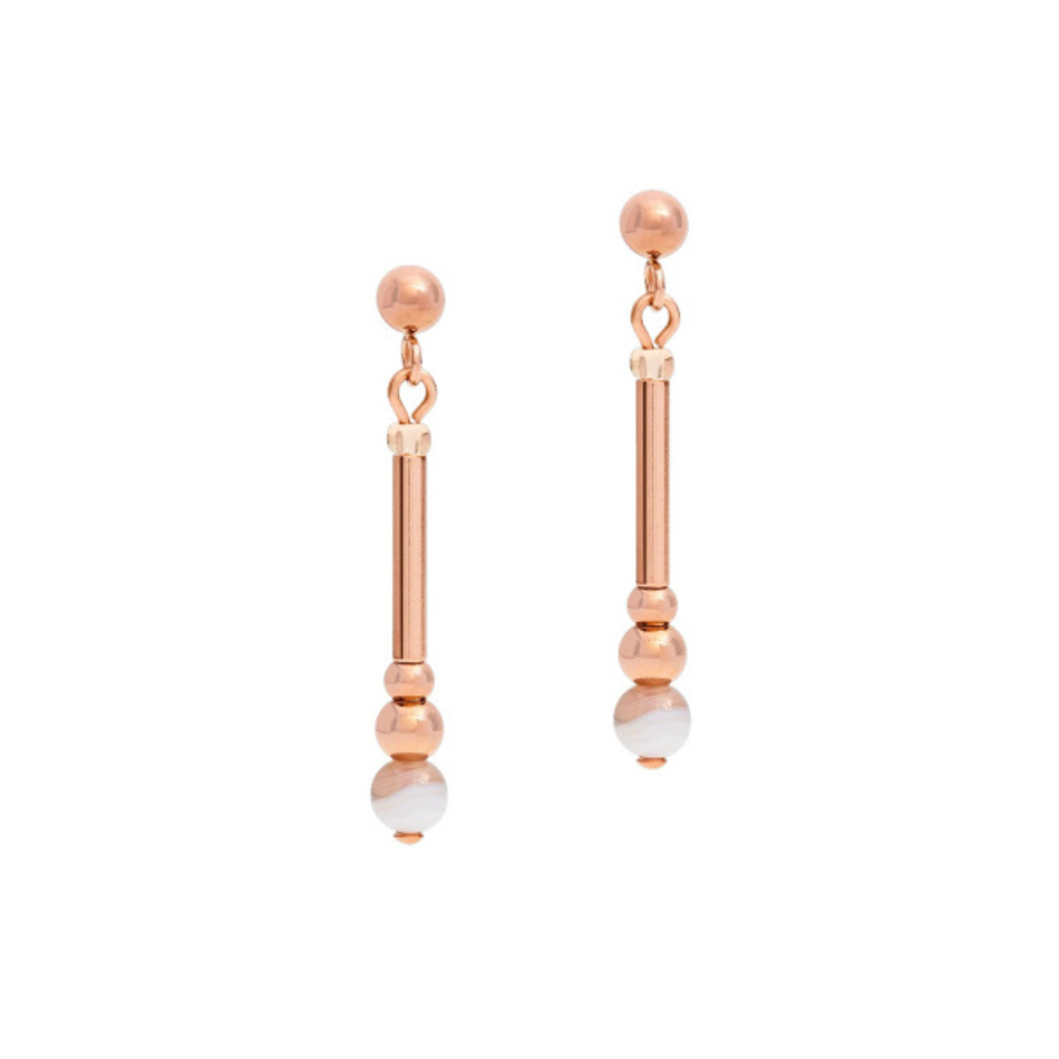 *Серьги Coeur de Lion Beige-Grey *5048/21-1012