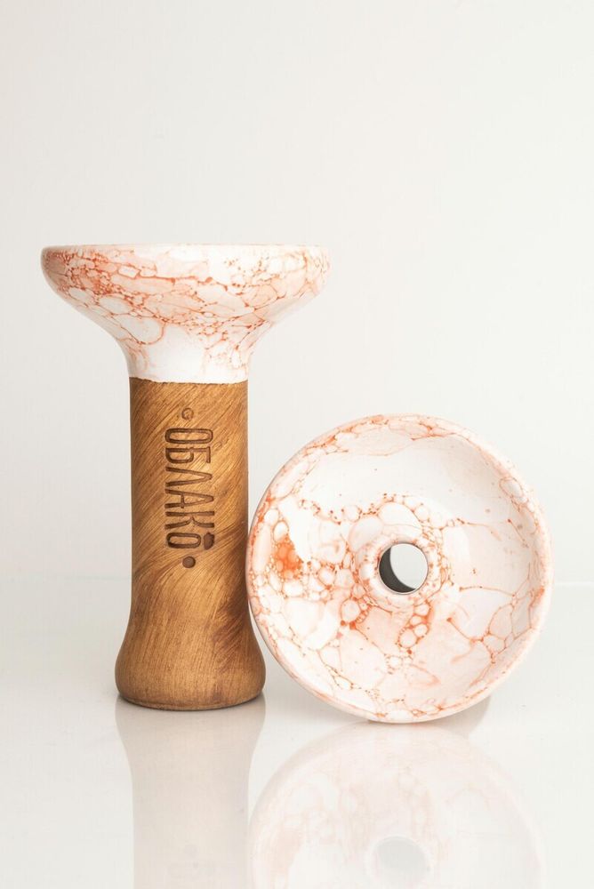 Cybuch Oblako STD Phunnel M Glaze WHITE-RED MARBLE